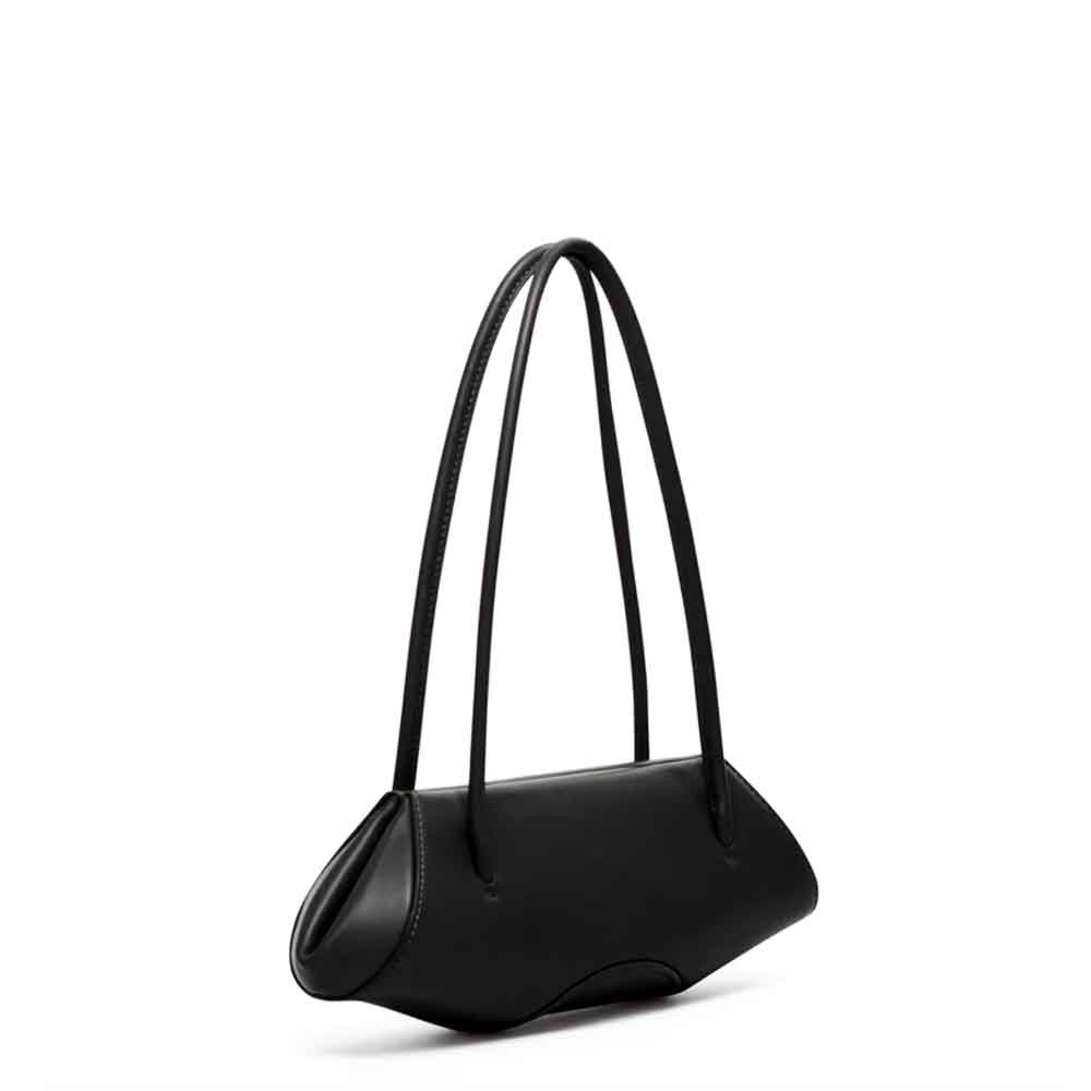 Ina Medium Pebbled Ruched Drawstring Handbag | Behno – GordonStuart.com