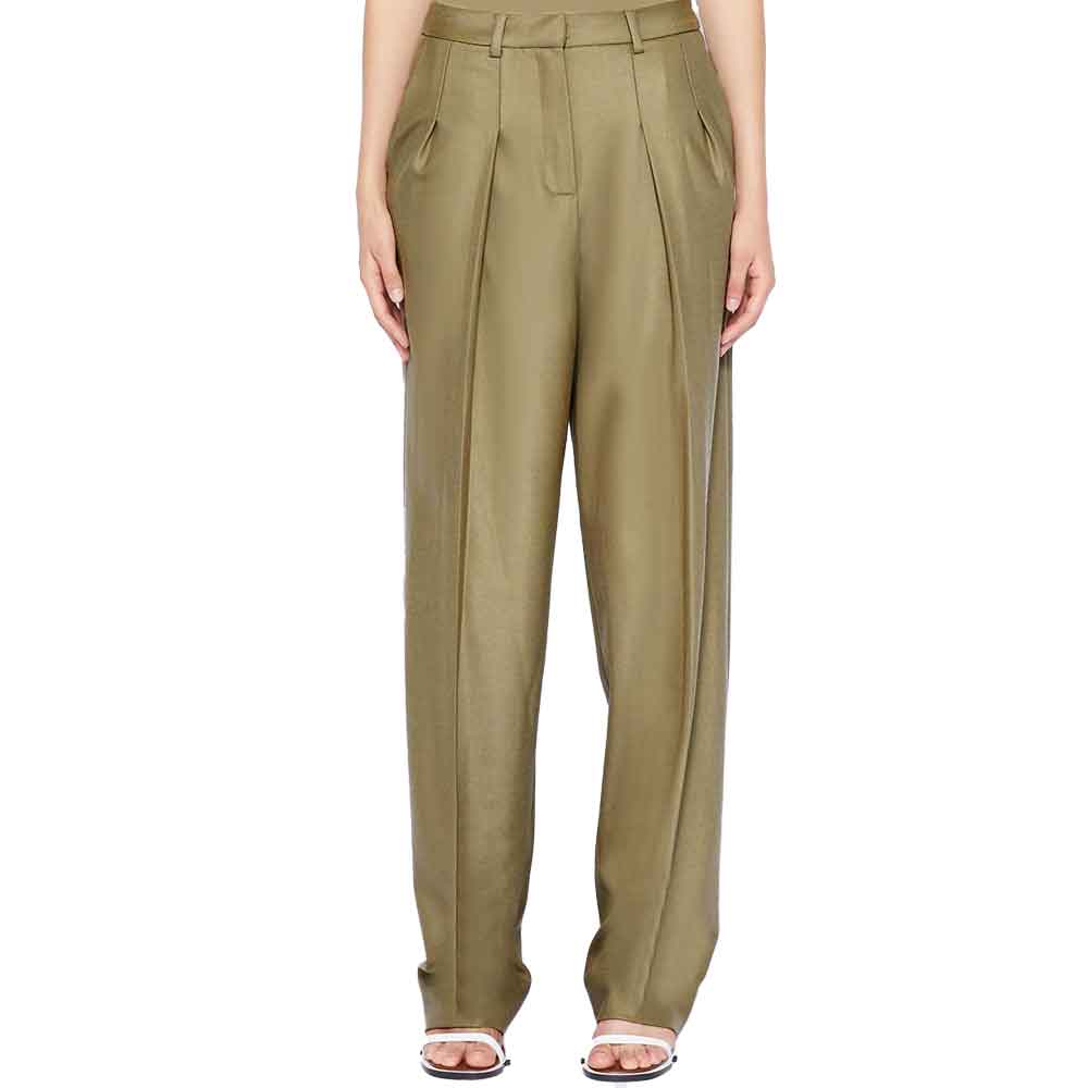 Women’s Twill Pants · 65% Polyester 35% Cotton · Khaki