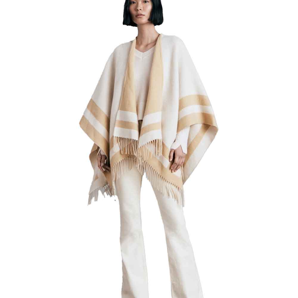 Highlands Wool Reversible Poncho | Rag & Bone – GordonStuart.com